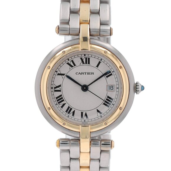 Cartier Panthère Vendôme Quartz Two-Tone 30mm White Roman Numeral Dial Watch main image 8